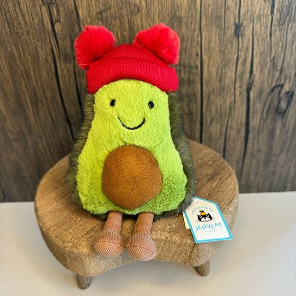 Jellycat Avocado Bobble Avocado Amuseables NEW FAST SHIP - Picture 1 of 7